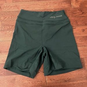 Whitney Simmons x Gymshark Green Biker Shorts